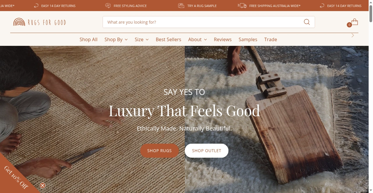 Rugs for Good screenshot