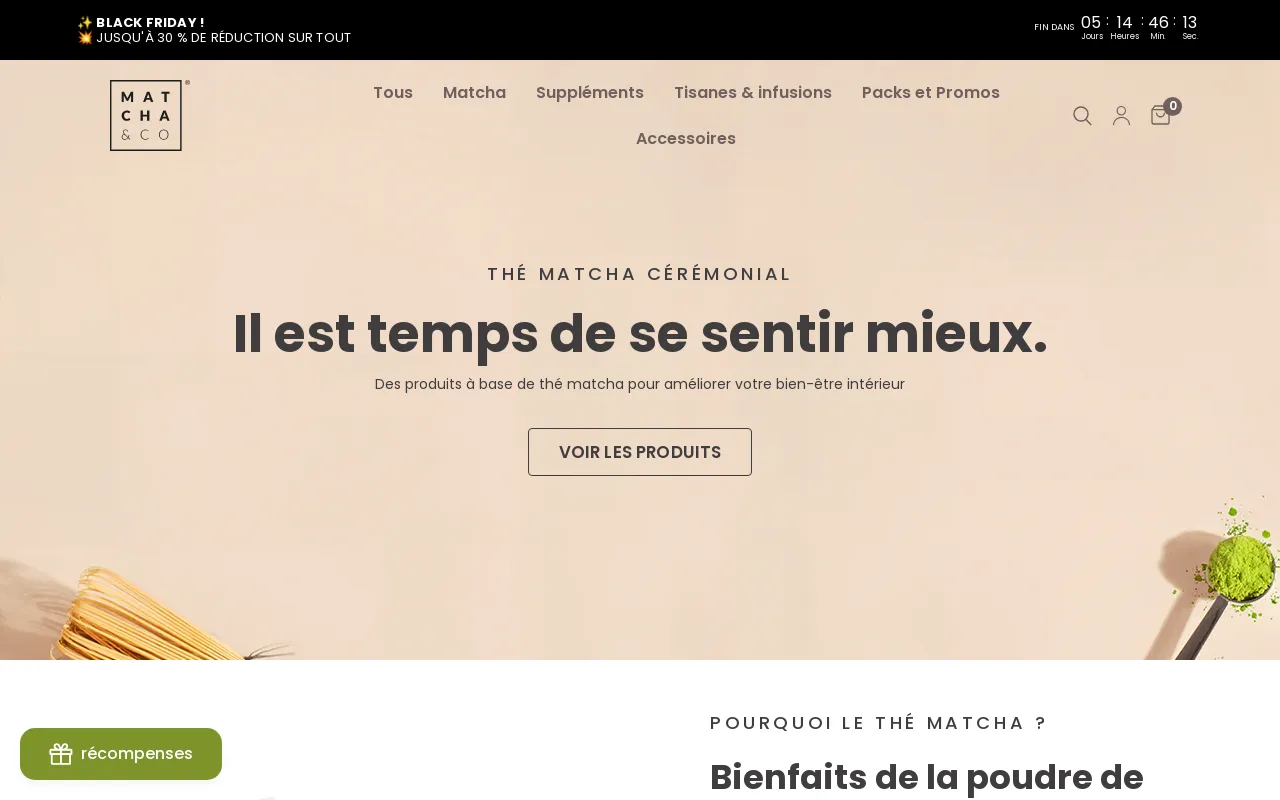 Matcha & CO screenshot