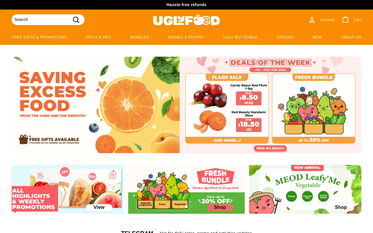 UglyFood Co. screenshot