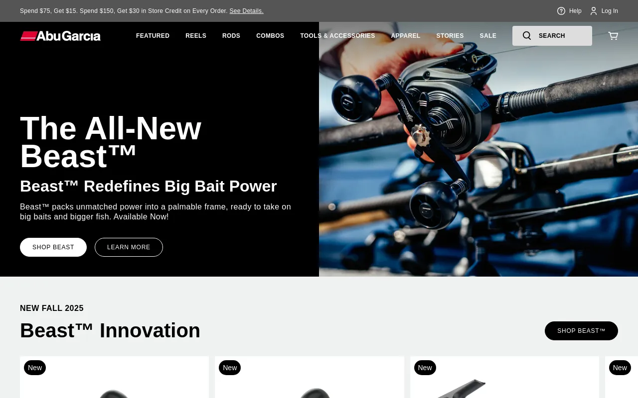 Abu Garcia Fishing screenshot