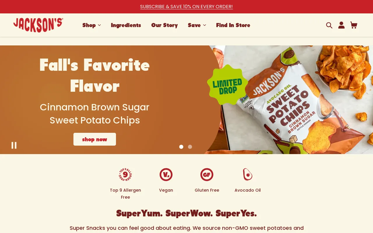 Jackson’s screenshot