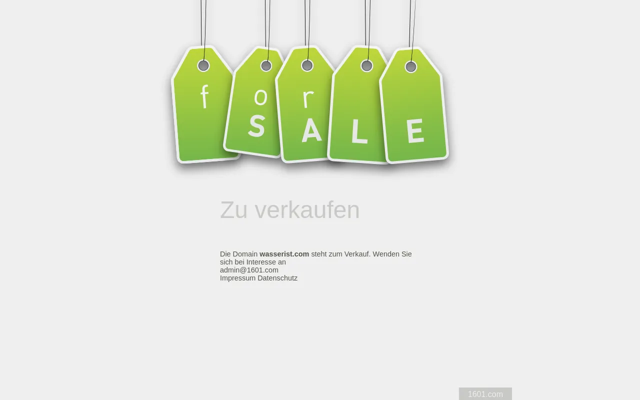 Der Wasserist MINERALKICK website screenshot