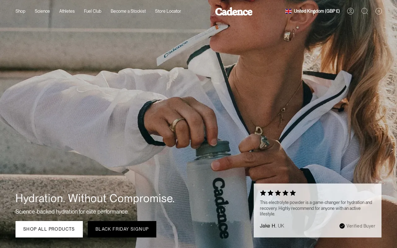 Cadence UK screenshot