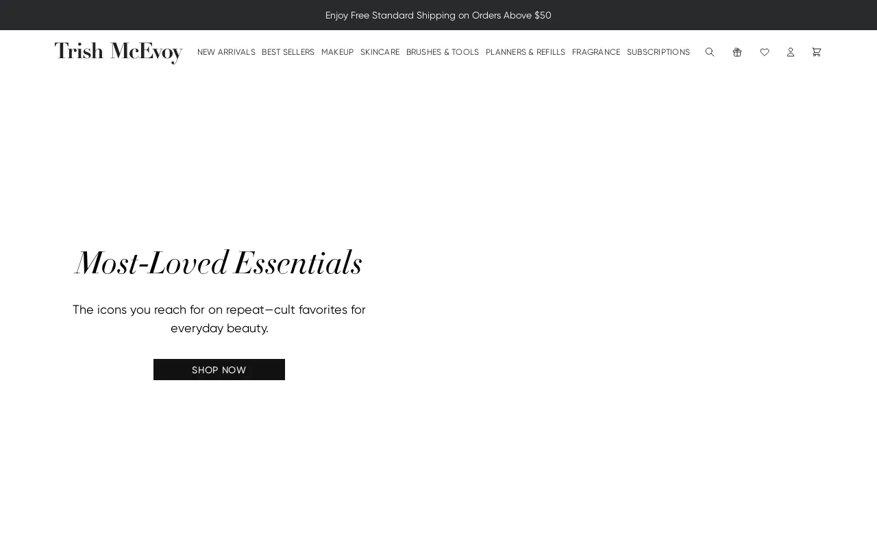 Trish McEvoy screenshot