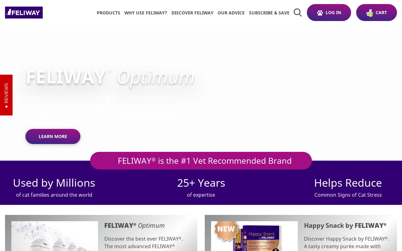 FELIWAY Shop screenshot