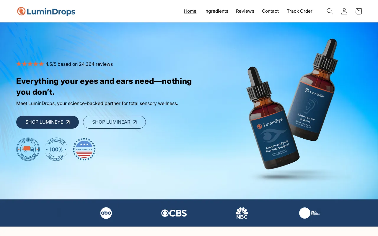 LuminDrops screenshot