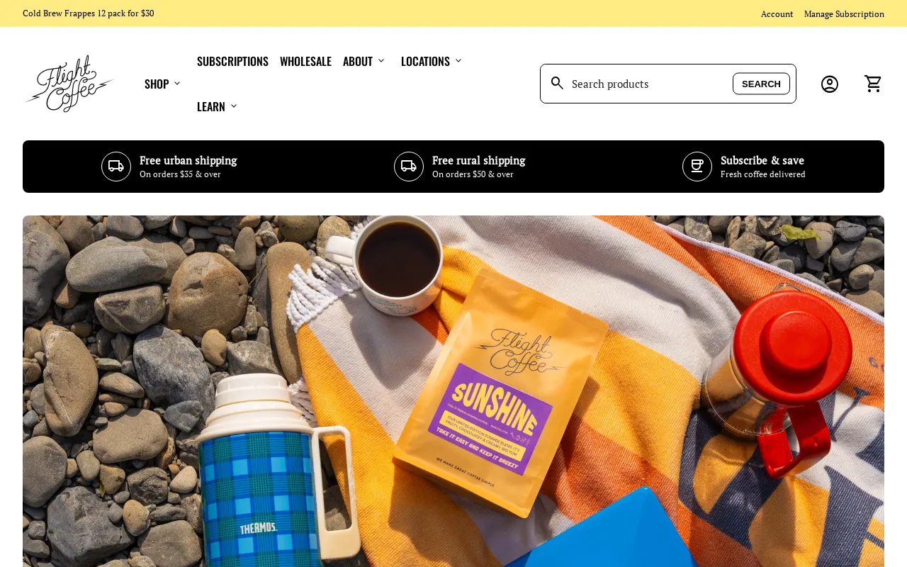 Flight Coffee screenshot