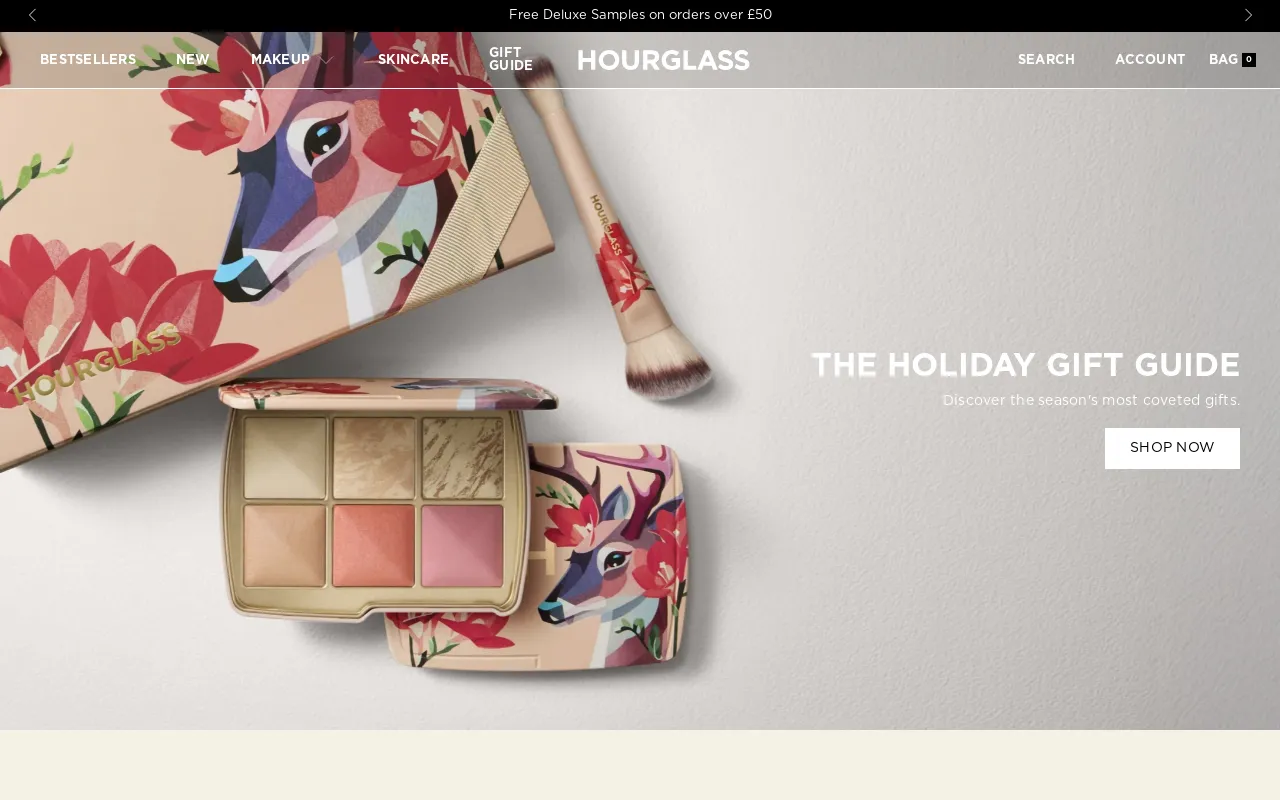 Hourglass Cosmetics UK screenshot
