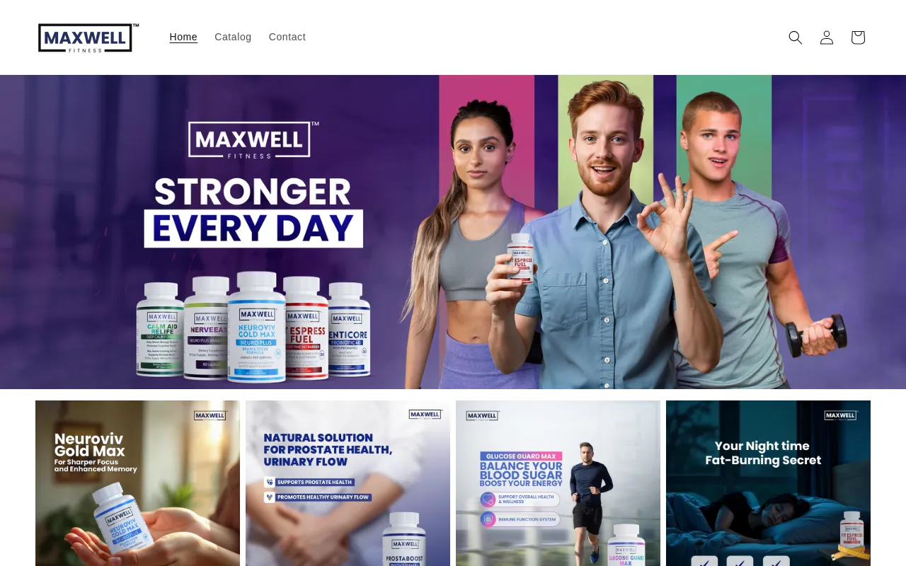 Maxwell Fitness screenshot