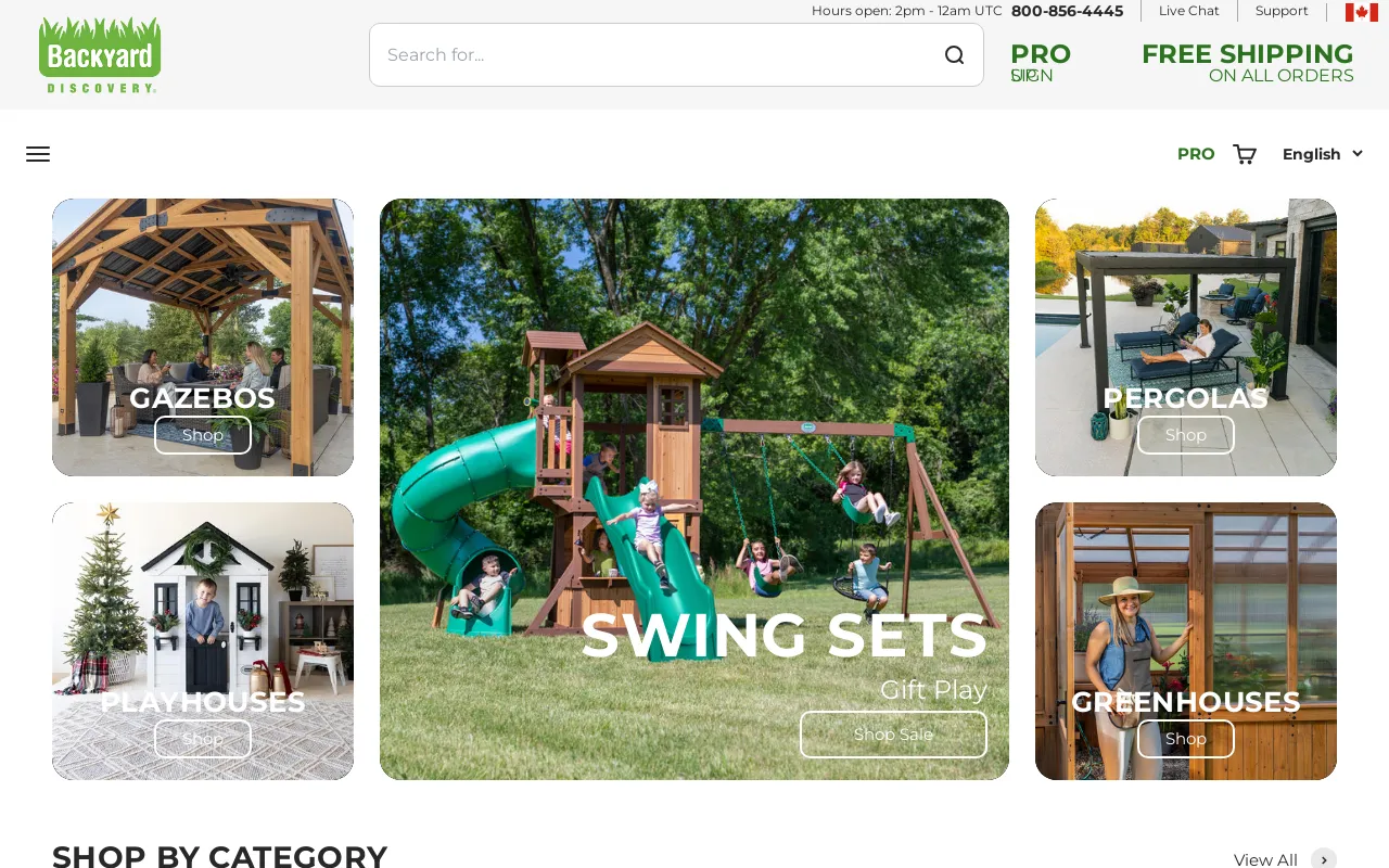 Backyard Discovery Canada screenshot