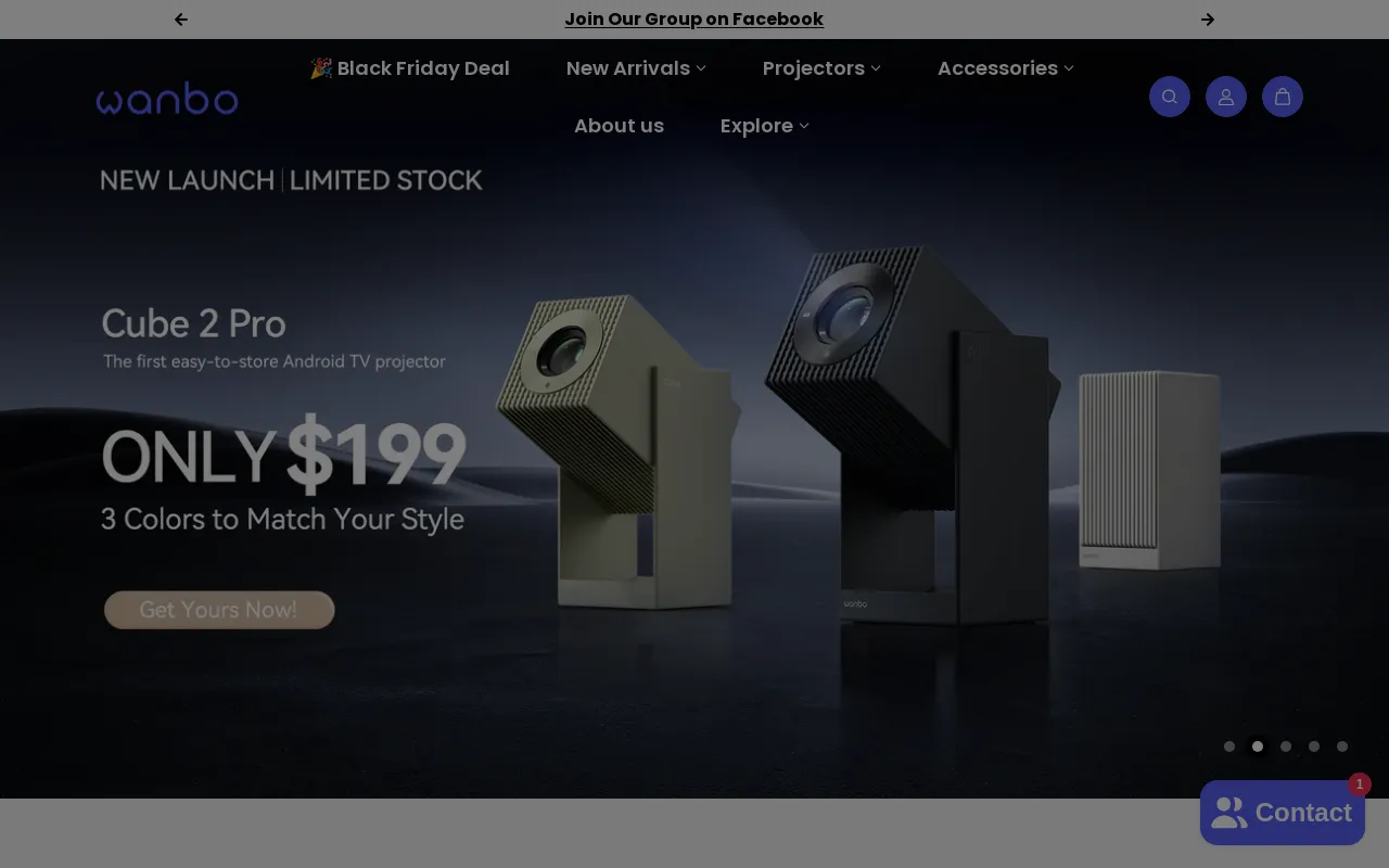 Wanbo Projector screenshot