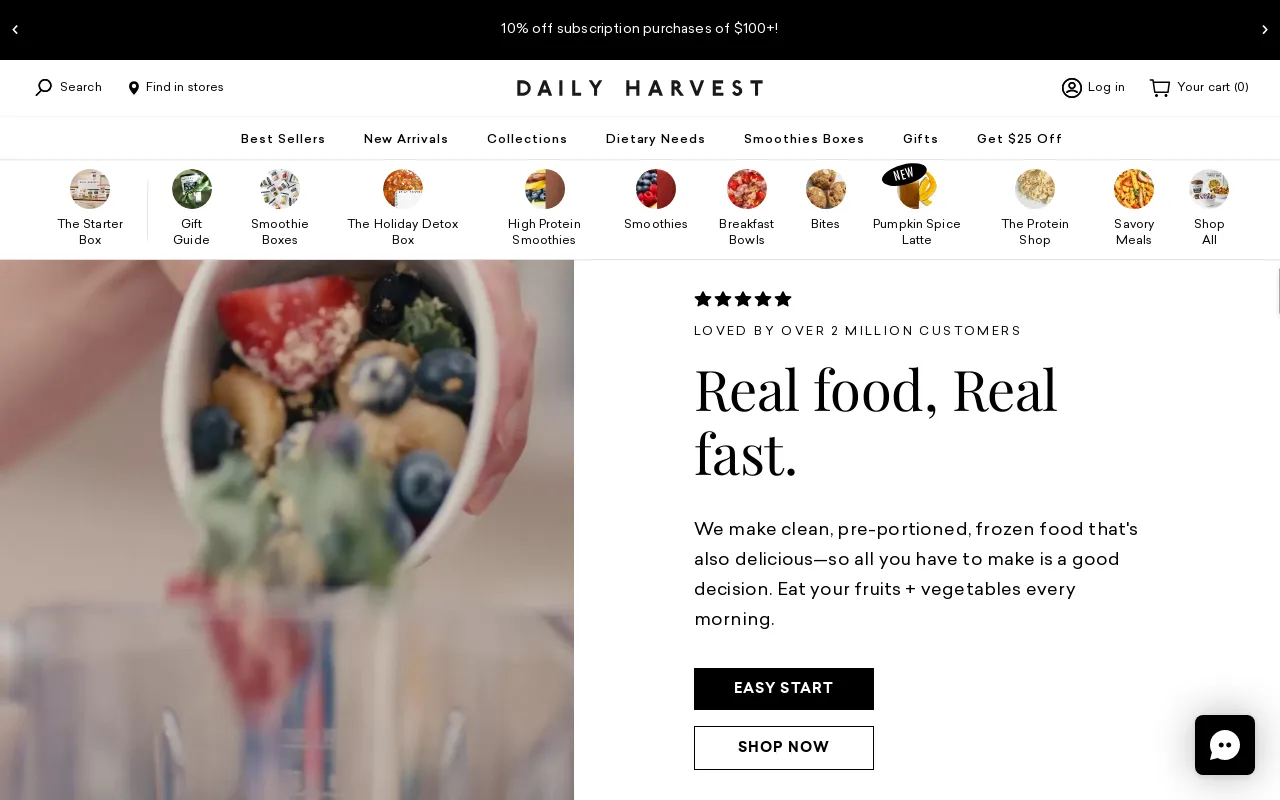 Daily Harvest screenshot