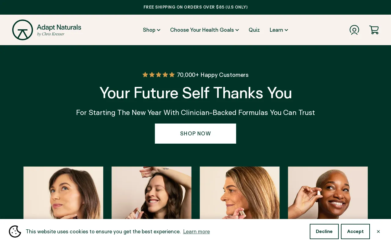 Adapt Naturals screenshot