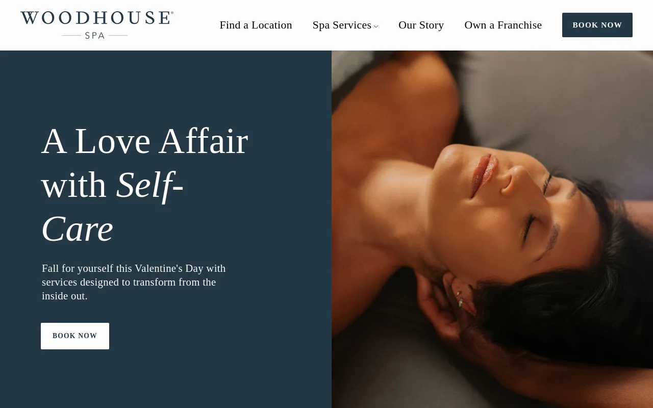 Woodhouse Spas screenshot