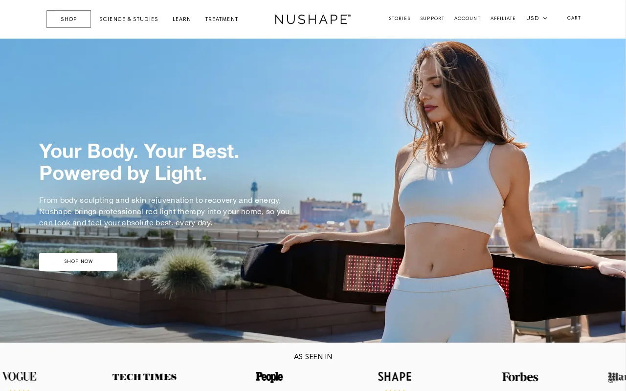 Nushape screenshot