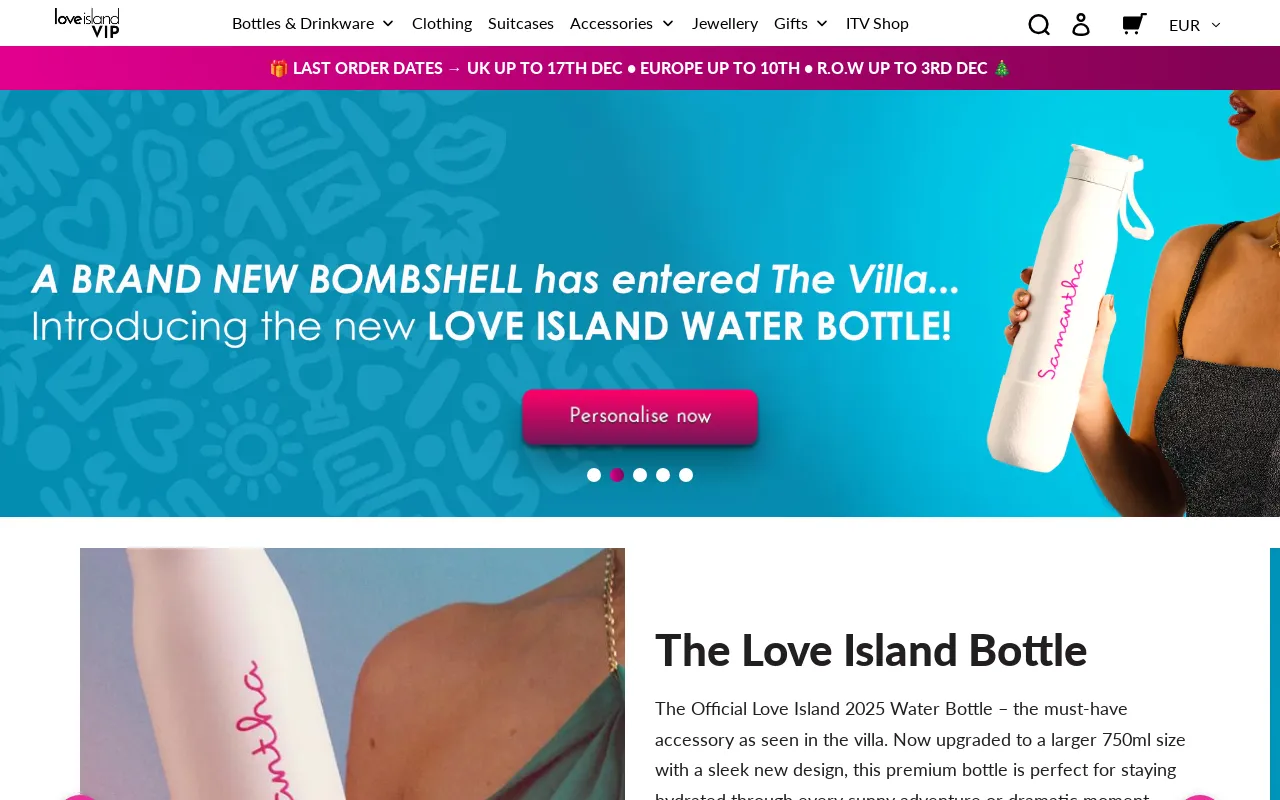 Official Love Island Shop screenshot