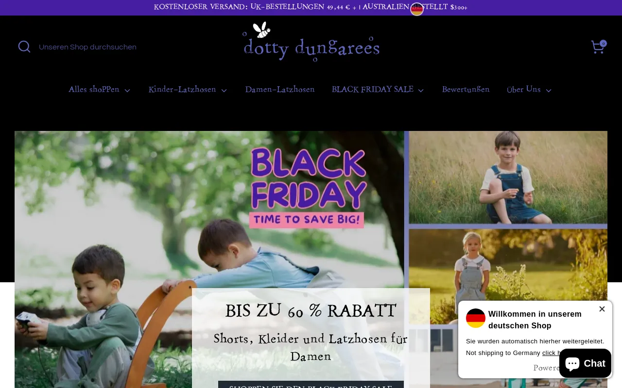 Dotty Dungarees Ltd screenshot