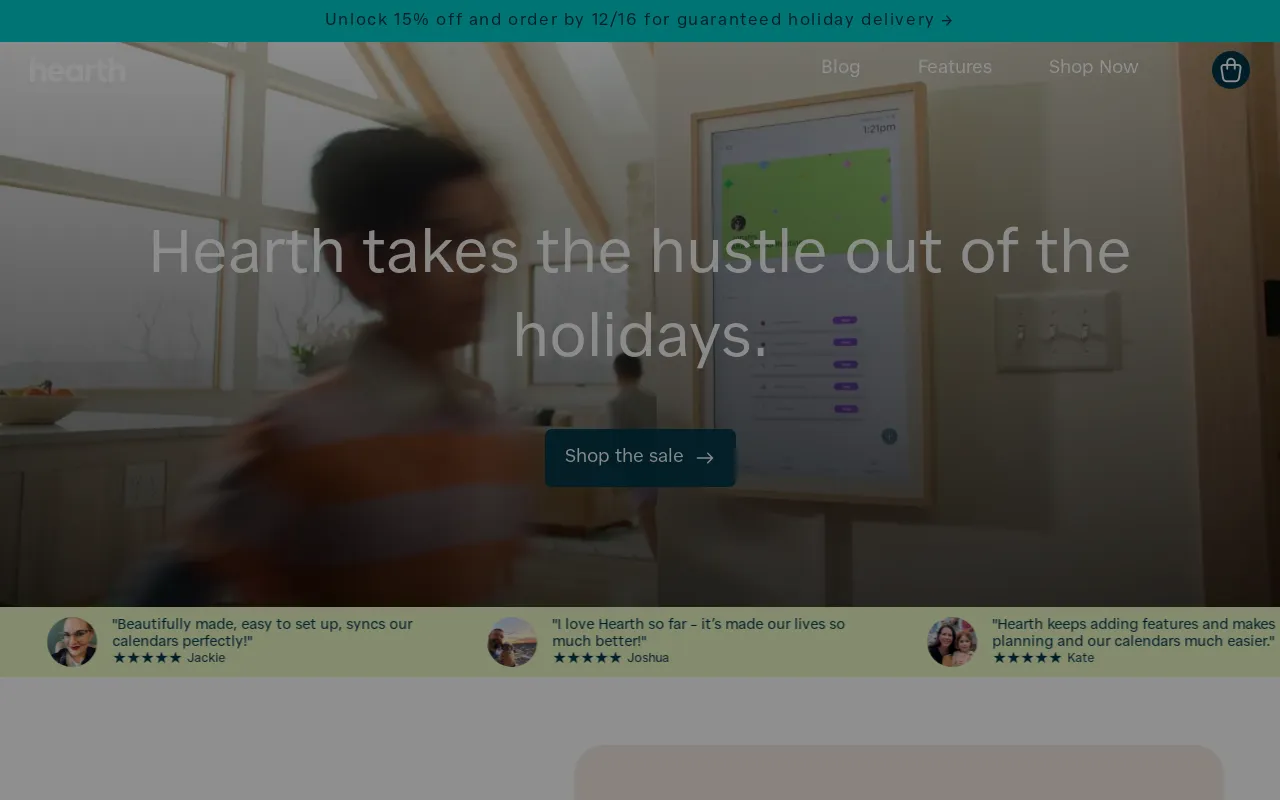 Hearth Display screenshot