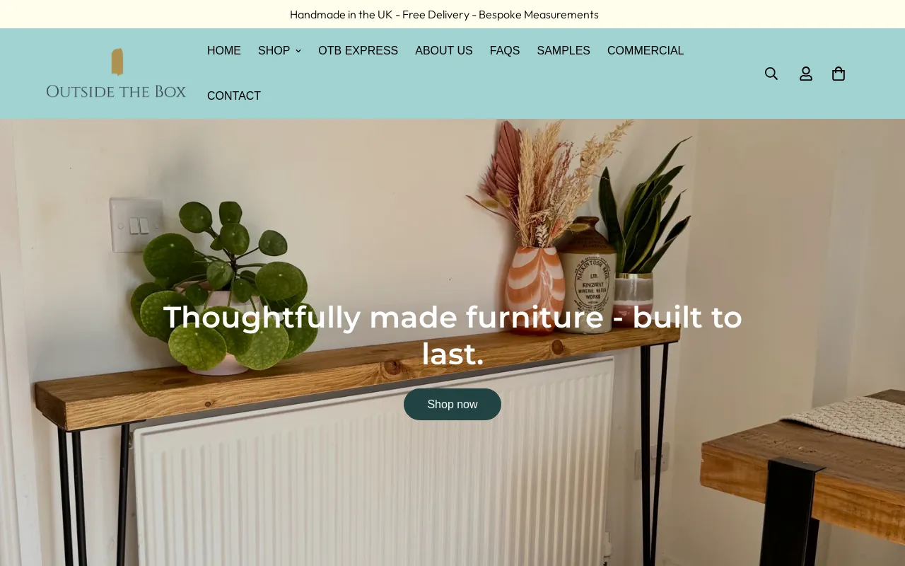 Outside The Box website screenshot