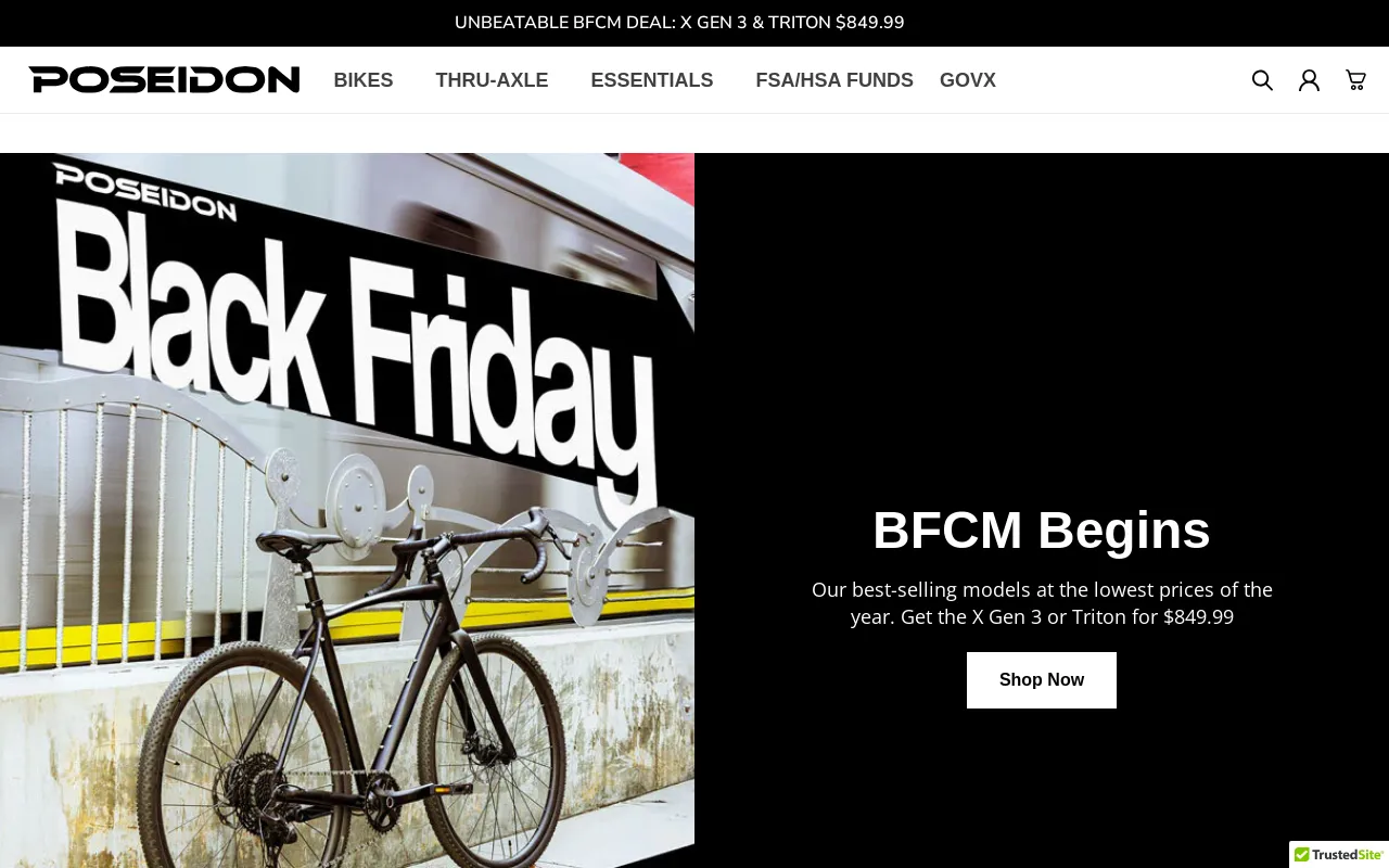 Poseidon Bike screenshot