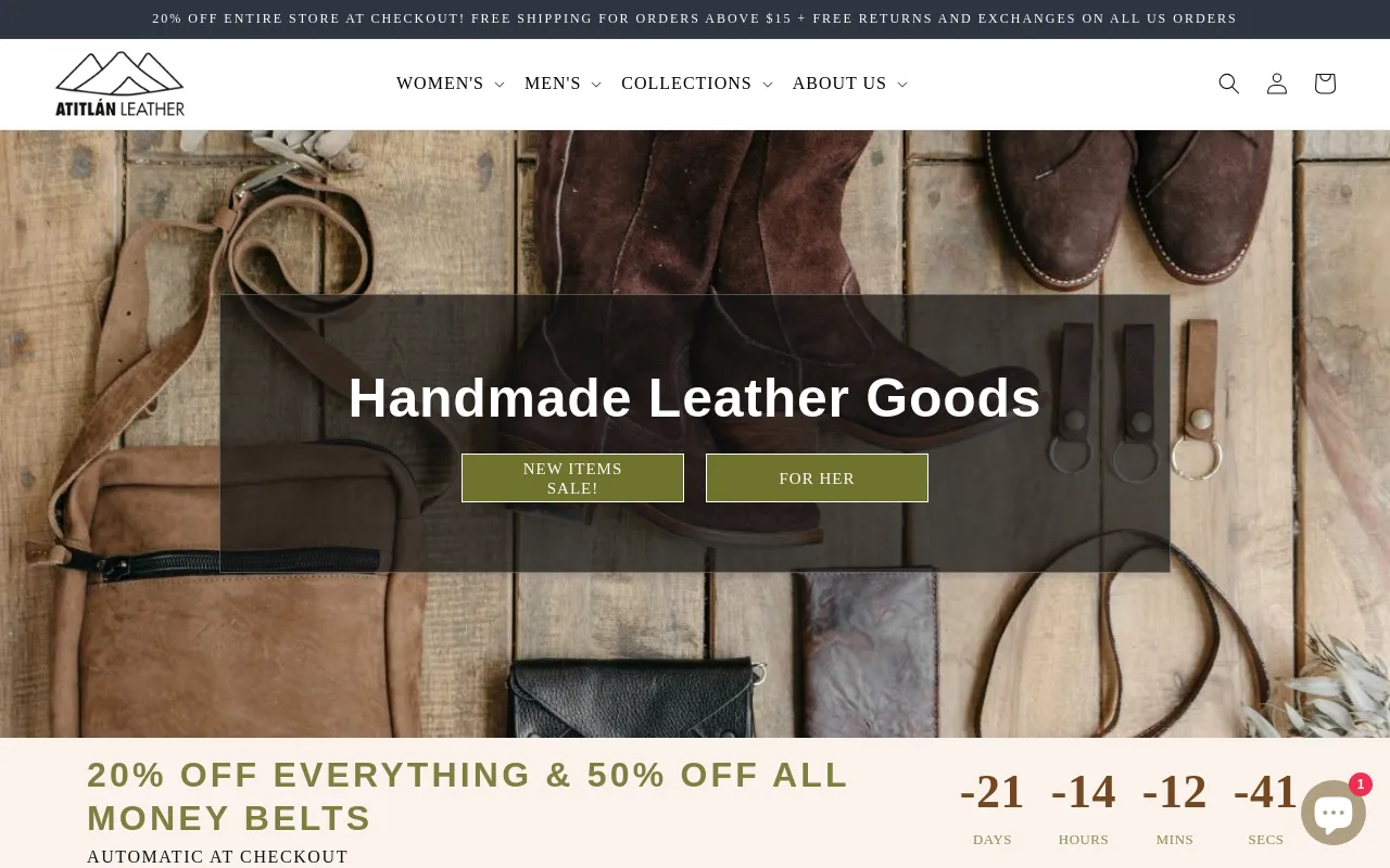 Atitlan Leather screenshot