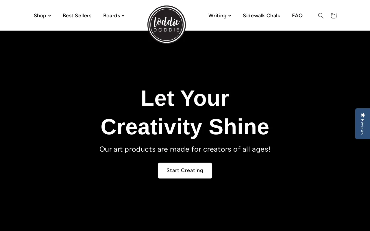 LoddieDoddie website screenshot