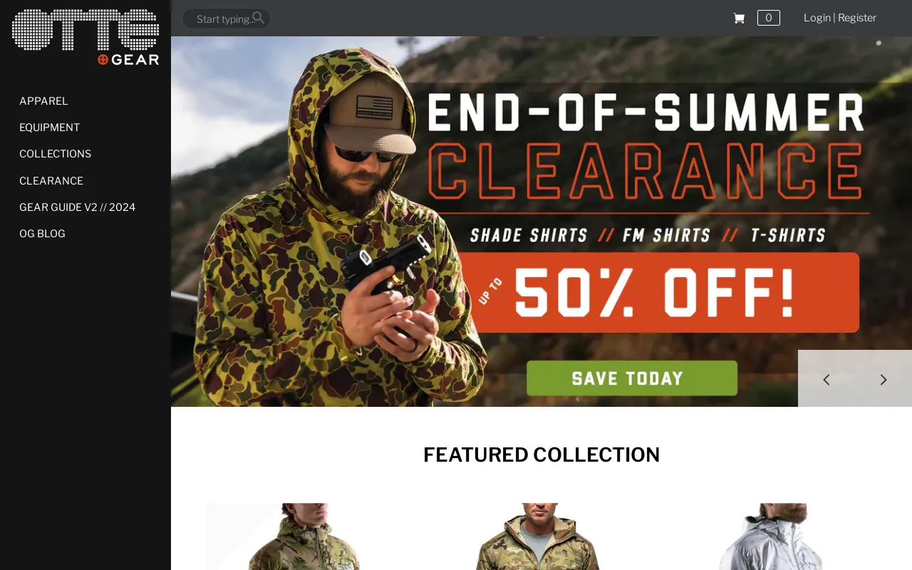 OTTE Gear screenshot