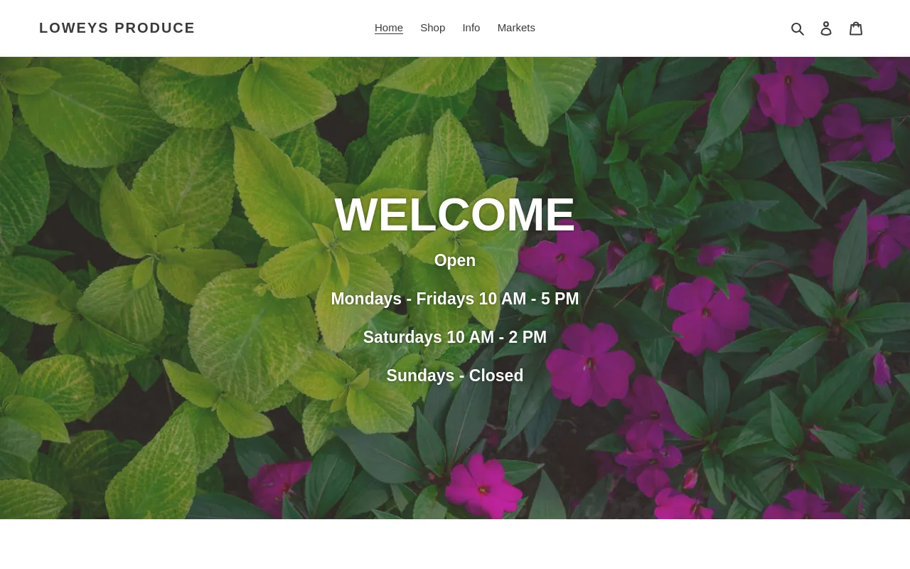 Loweys Produce screenshot