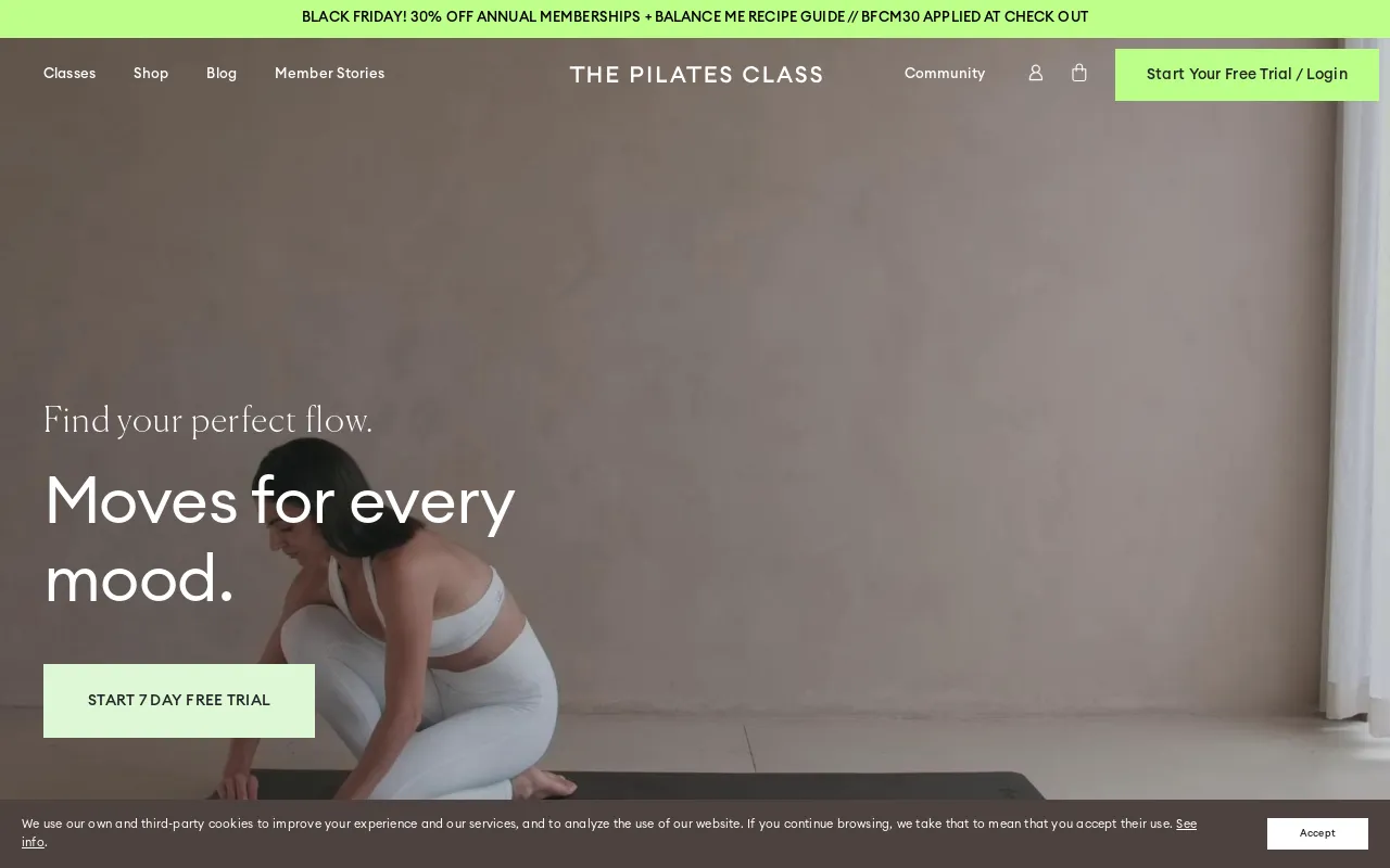 The Pilates Class screenshot
