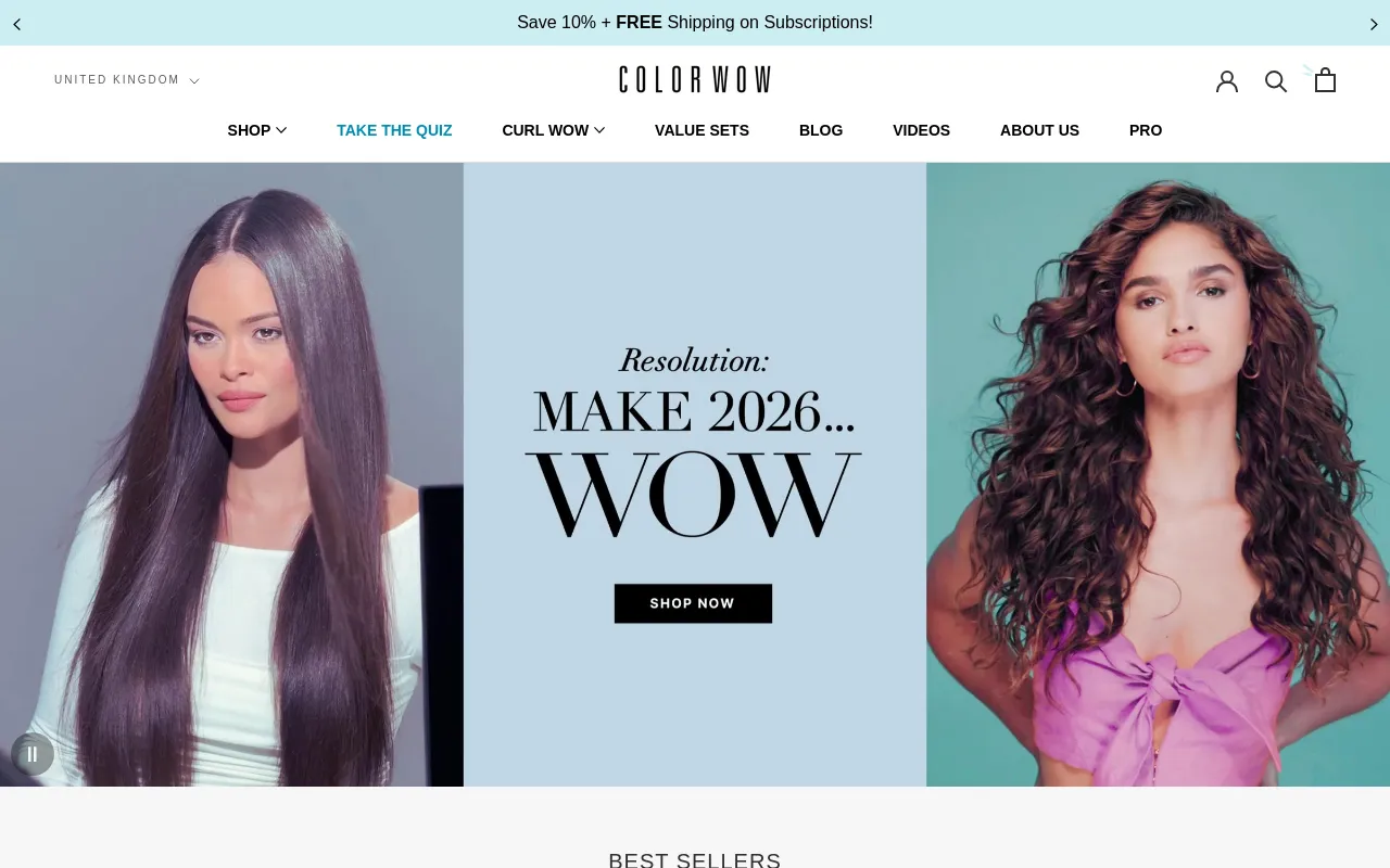 Color Wow UK screenshot