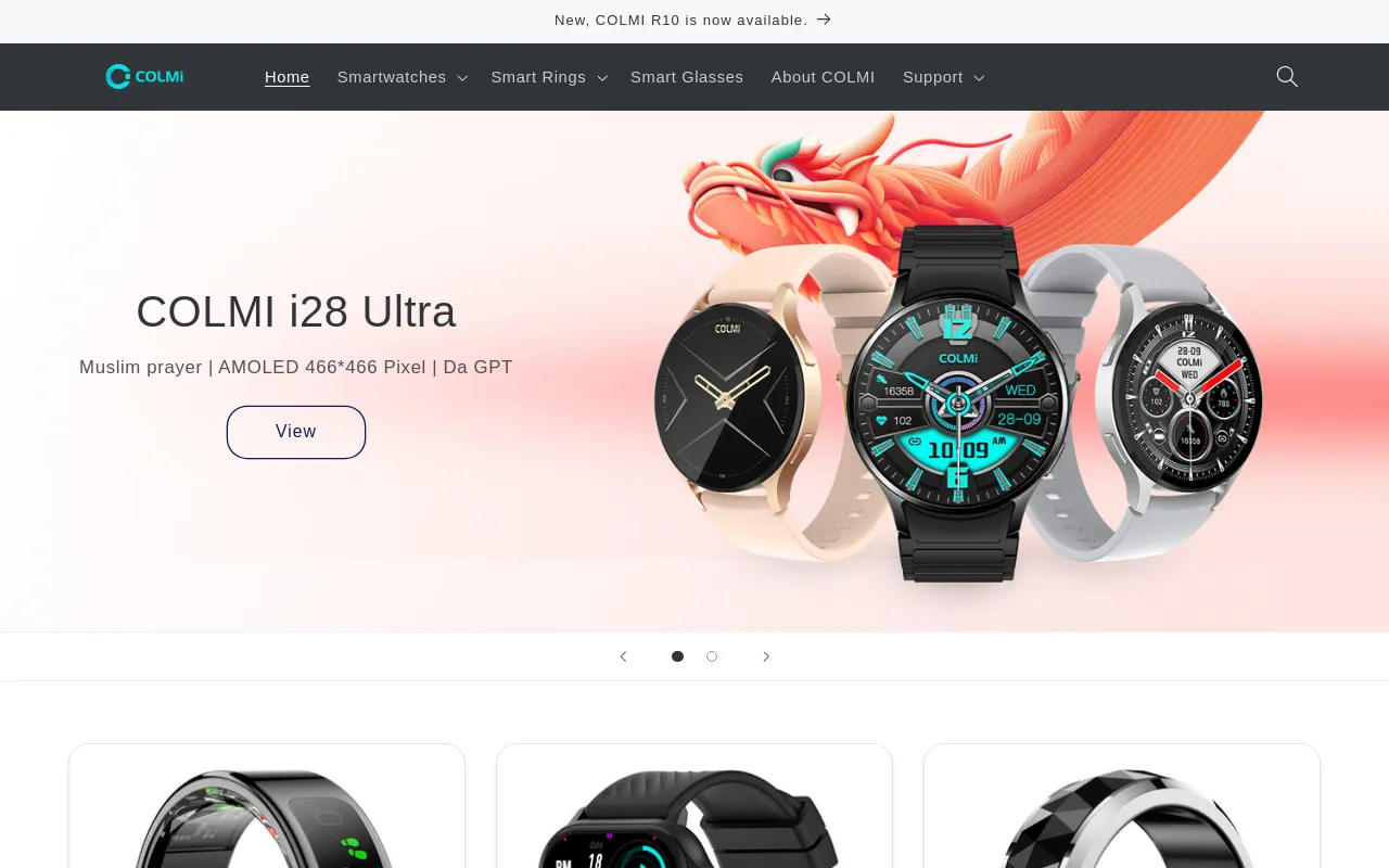 COLMi Smartwatch & Smart Ring screenshot