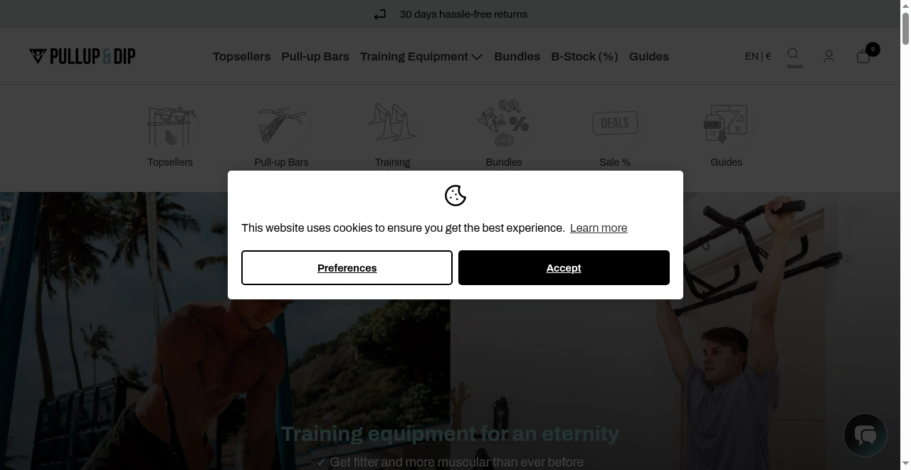 Pullup & Dip screenshot