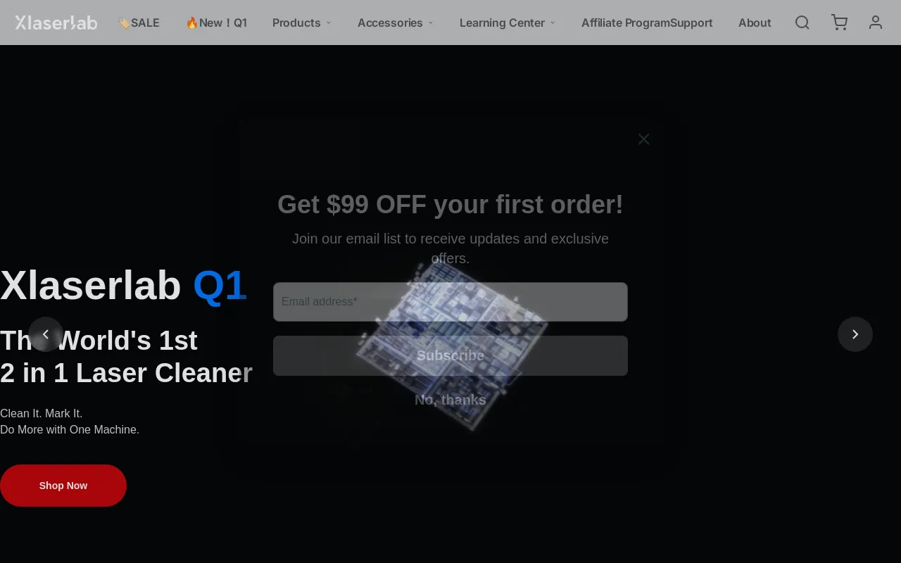 Xlaserlab screenshot