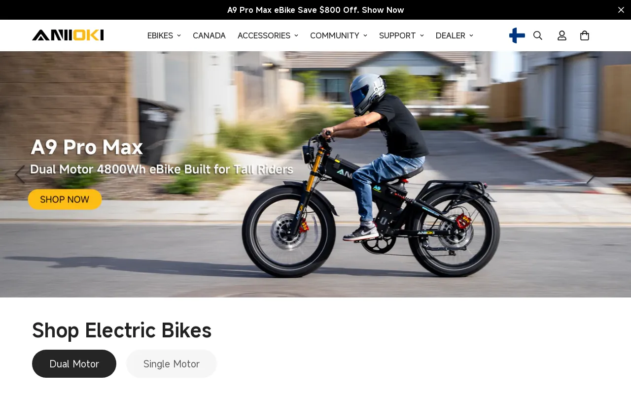 Aniioki Ebike Store screenshot