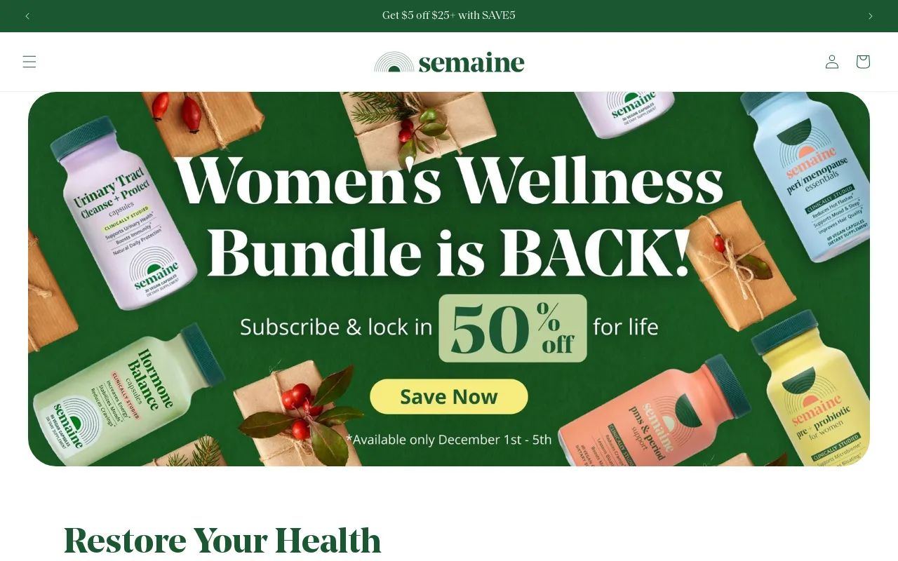 Semaine Health screenshot