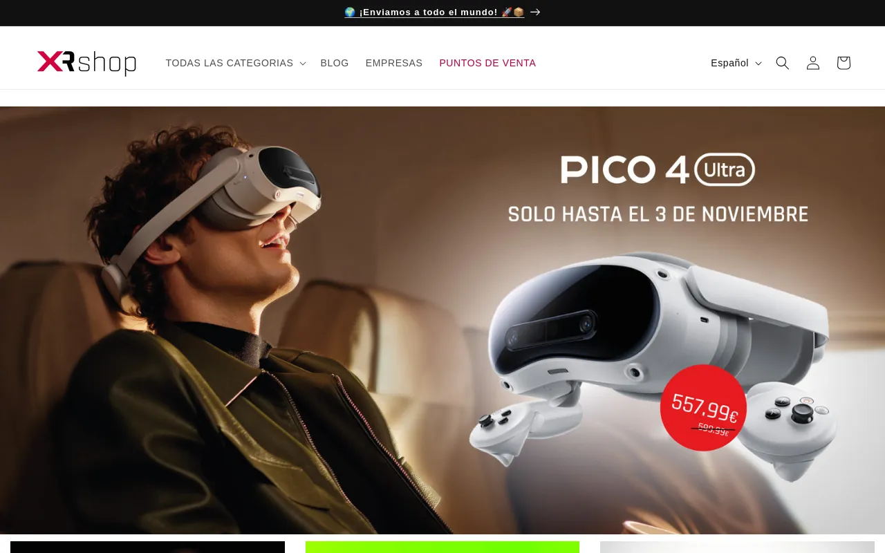 XRShop screenshot
