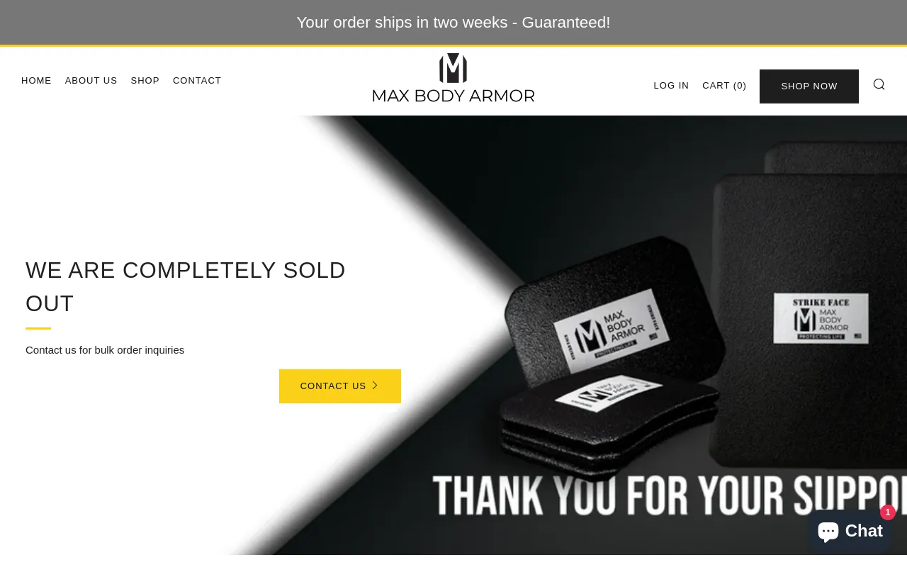 Max Body Armor screenshot