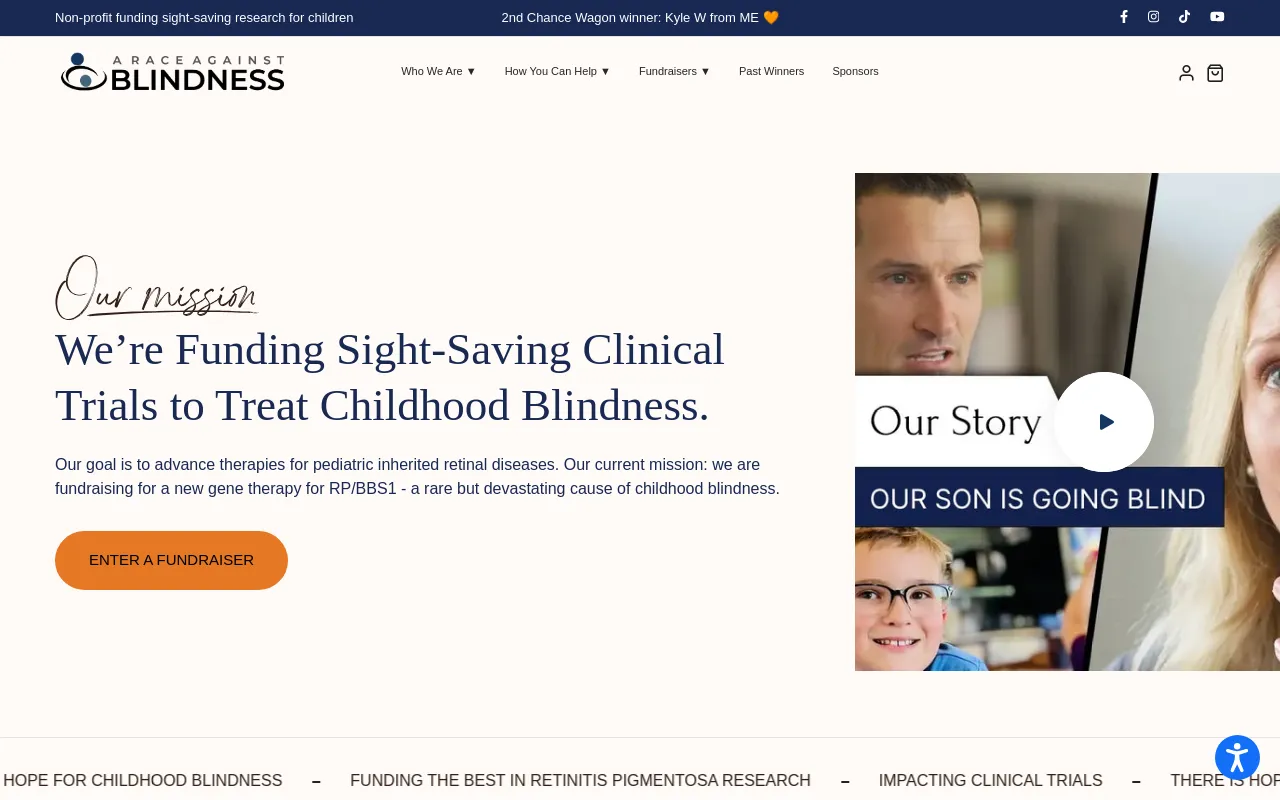 A Race Against Blindness screenshot