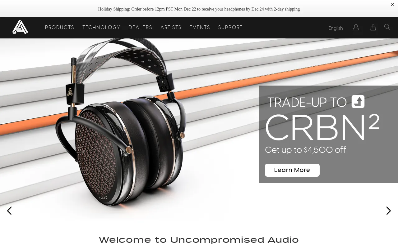 Audeze Headphones screenshot