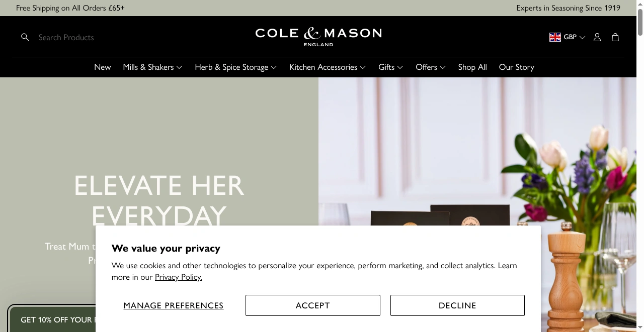 Cole & Mason screenshot