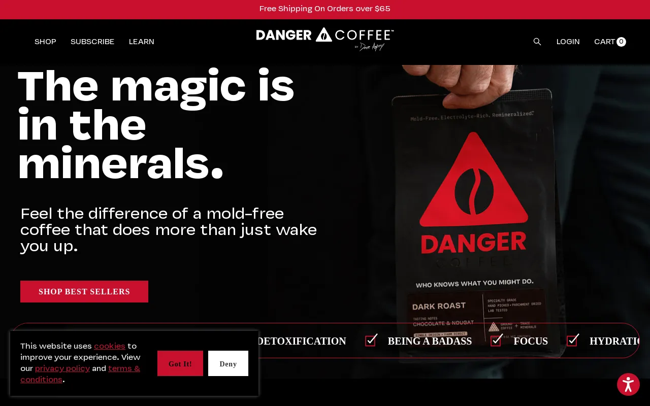Danger Coffee screenshot