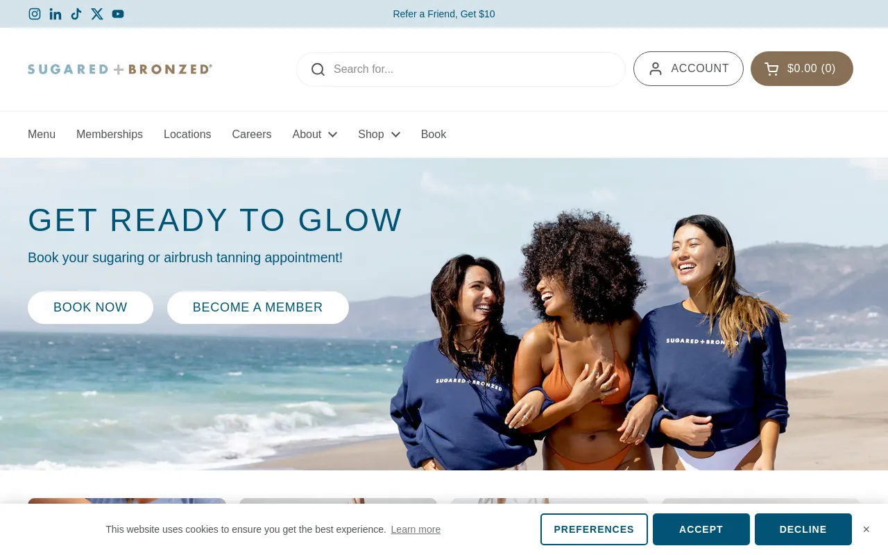 SUGARED + BRONZED screenshot