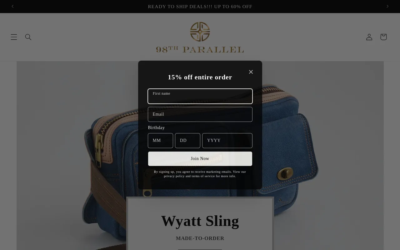 98th Parallel screenshot