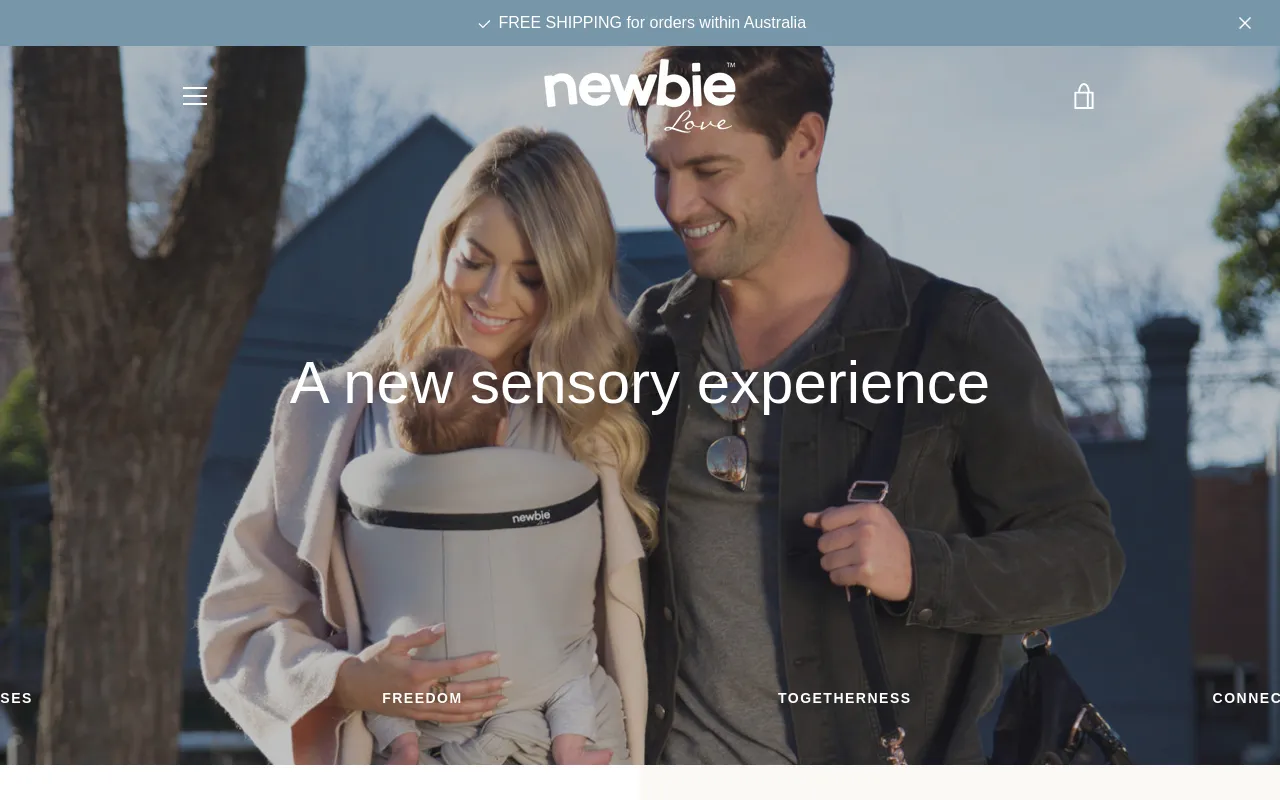 newbielove.com.au screenshot