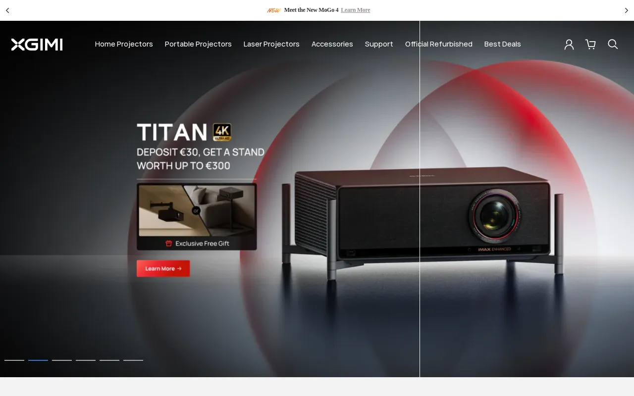 XGIMI Projector Technology screenshot