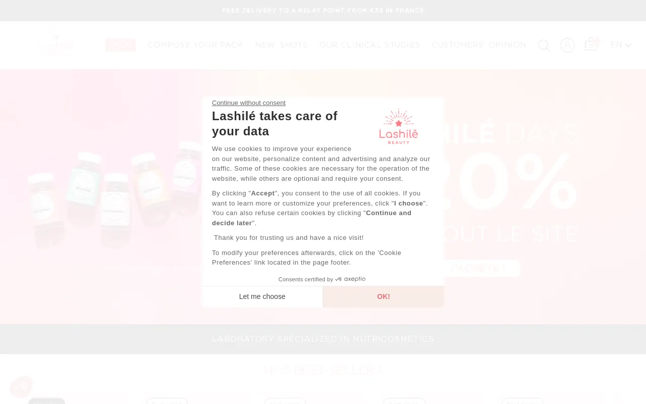 Laboratoire Lashilé Beauty screenshot