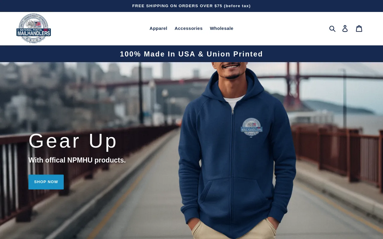National Postal Mail Handlers Union screenshot