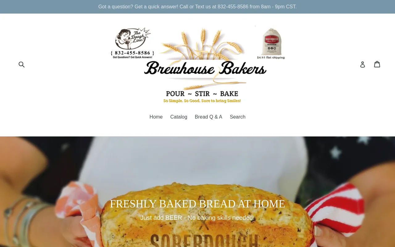 Brewhouse Bakers Featuring Soberdough screenshot