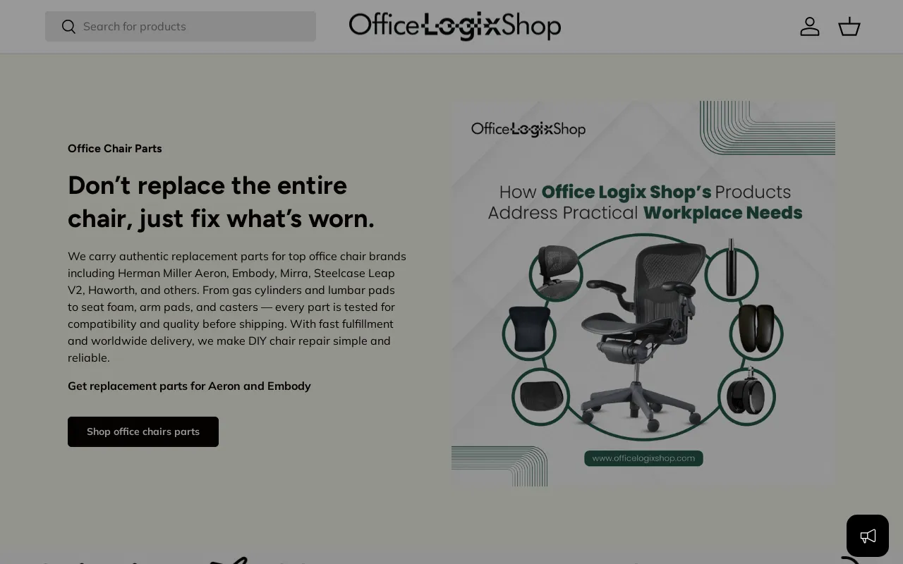 Office Logix Shop screenshot