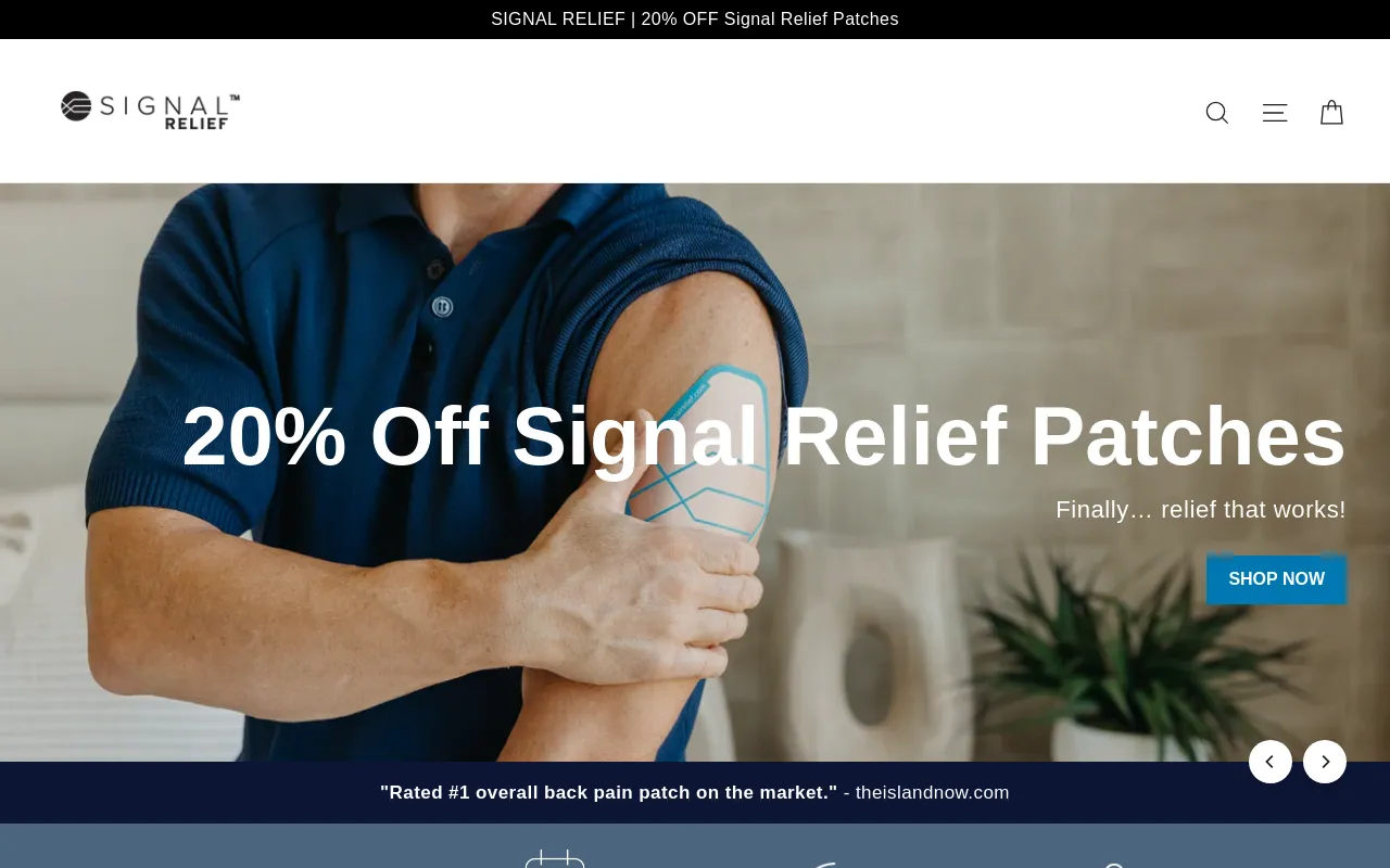 Signal Relief screenshot